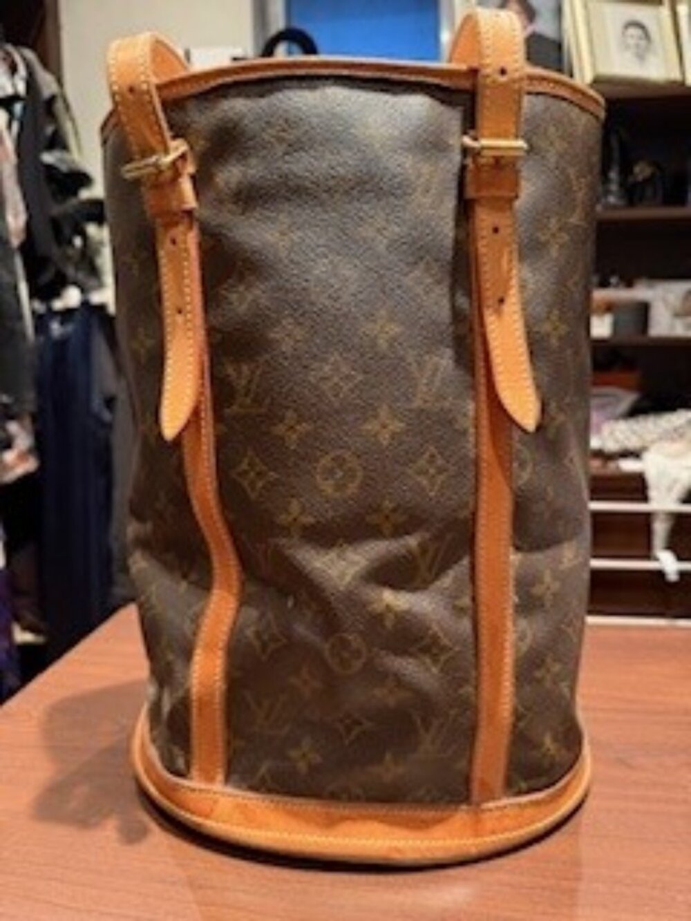 LOUIS VUITTON MONOGRAM LARGE BUCKET BAG